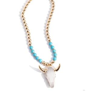 Timeless Texan Blue Necklace